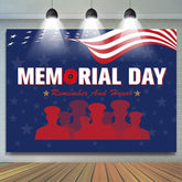 Lofaris American Remember And Honor Indoor Memorial Day Backdrop